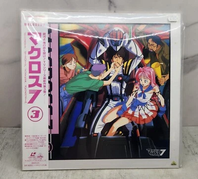 Macross 7 Vol 3 Laserdisc BELL-763 Japan Import Anime - Image 1 of 4