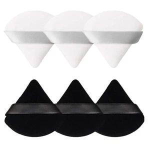 Pimoys 6 Pieces Powder Puff Face Soft Triangle Makeup Puff for Loose Powder Body - Picture 1 of 9