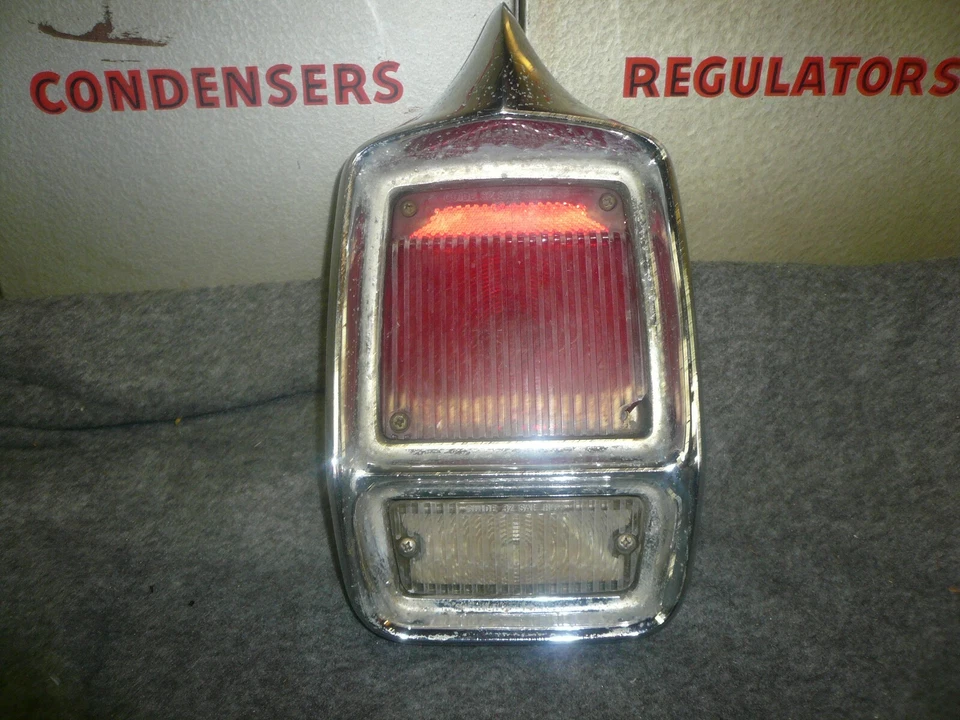 1963 Oldsmobile Jetfire F85 LH Tail Light Assembly Used - P/N 5953941 OEM - Image 1 of 3