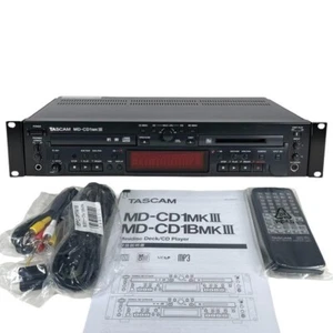 UNUSED TASCAM MD CD1 MK3 MD-CD1 MKIII Minidisc Deck CD Player Operation Tested - Picture 1 of 6