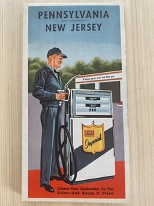 Vintage 1963 Atlantic Imperial Pennsylvania, New Jersey US Rand McNally Road Map - Bild 1 von 24