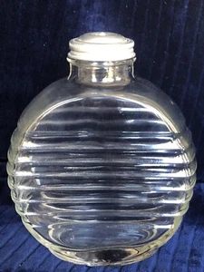 Anchor Hocking MCM water bottle of fridge sprinkle lid  7” tall 5.5” wide - Picture 1 of 8