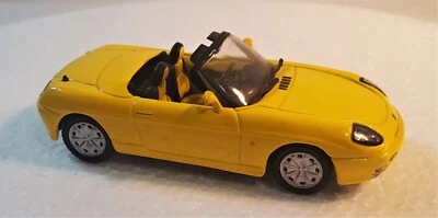 FIAT BARCHETTA  - CABRIOLET  - MAXI CAR 1/43 - YELLOW  - Immagine 1 di 4
