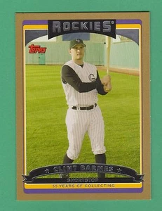 2006 Topps Gold Clint Barmes Colorado Rockies #10 656/2006 - Picture 1 of 2