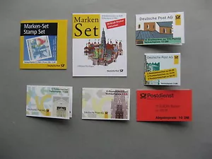 GERMANY BRD, lot, 7 booklets CTO FDC - Picture 1 of 2
