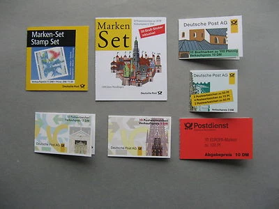 GERMANY BRD, lot, 7 booklets CTO FDC - Image 1 of 2