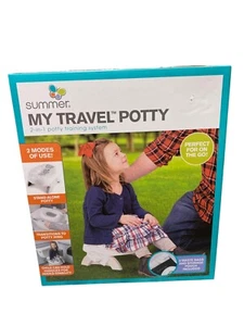 SUMMER My Travel Potty  2-in-1/ Training system Potty/Perfect for on the Go/NEW! - Picture 1 of 7
