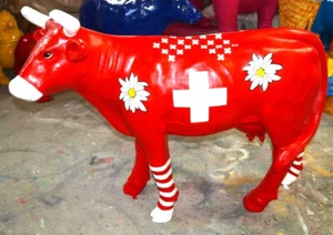 Kuh Deko für Garten Messe Schweiz Gr.L - Bild 1 von 15