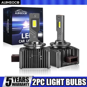 2PCS D1C/D1R/D1S 6000K White LED Headlight SET Replacement HID Xenon Light Bulbs - Picture 1 of 11