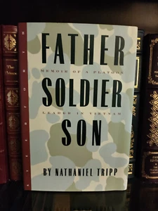 Father Soldier Son_Nathaniel TRIPP_HCDJ_1st Edition / First Print_Vietnam_XLNT - Imagen 1 de 12