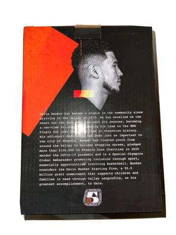DEVIN BOOKER Phoenix Suns Limited SGA NBA PLAYOFF 2022 Bobblehead New Mint MIB Cover