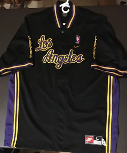 Large Nike Los Angeles Lakers Hollywood Nights Warm Up Kobe Bryant Era NEW L - Picture 1 of 4