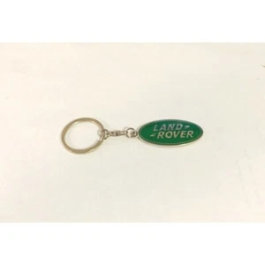 land rover color car auto logo chrome metal key chain ring made in usa - Picture 1 of 1