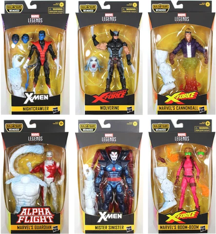 Marvel Legends ~ X-FORCE SERIES 1 ACTION FIGURE SET w/WENDIGO BAF COMPLETE Cover