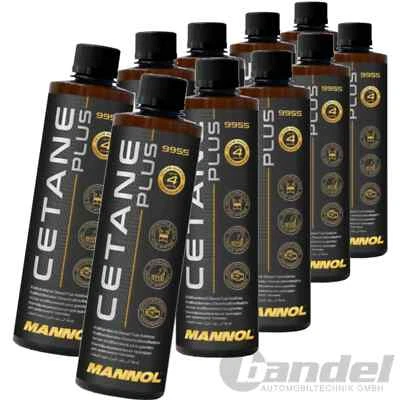 10x 0,45L 9955 MANNOL SUPER DIESEL CETAN PLUS DIESEL KRAFTSTOFF ADDITIV ZUSATZ - Bild 1 von 4