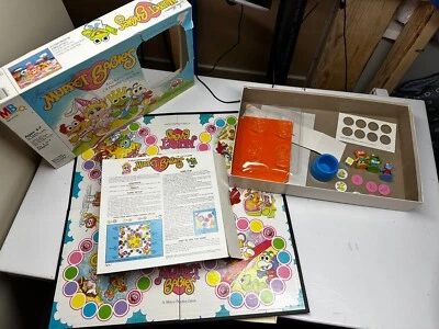 MILTON BRADLEY JIM HENSON’S MUPPET BABIES NOT COMPLETE BOARD GAME 1985 RARE VHTF - Image 1 of 4