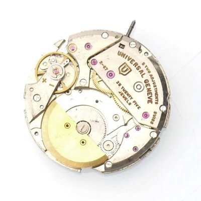 Universal Geneve cal. 2-67 Microtor Movement Good Balance Watchmakers Parts - Image 1 of 3