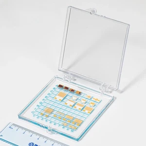 Self-Adhesive Wafer Storage Box for Silicon Chips & Components - Picture 1 of 11