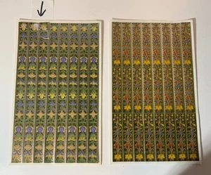 VTG Gifted Line Stickers Renaissance Borders Lot (2) Domenico, Venetian Very HTF - Picture 1 of 5