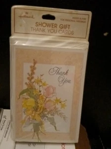 Dusche Geschenk Dankeskarten 10 Karten - Bild 1 von 2