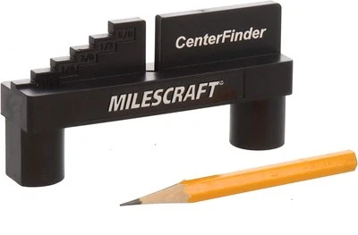 Milescraft 8408 Center Finder - Scriber and 1 Count (Pack of 1), Black  - Image 1 of 4