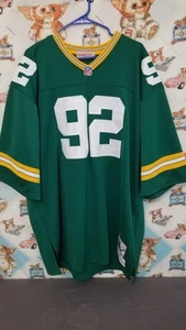 Mitchell & Ness Throwbacks 1993 - 98 Reggie White Packers Size 56 Jersey - Picture 1 of 8