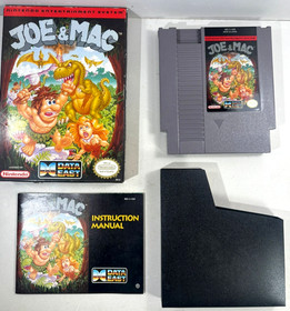Joe & Mac (Nintendo Entertainment System, 1992) NES CIB