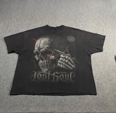 Camisa DYSE One Lost Soul Negra 3XL Hecha en EE. UU. Tatuaje Foto 1 de 4