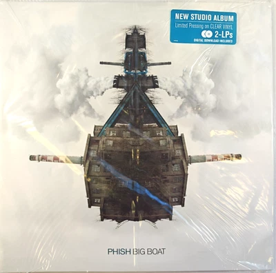 Phish – Big Boat LP Album vinyl record limited edition clear 2016 prog rock - Image 1 of 4