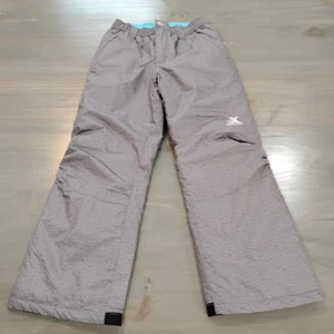 ZEROXPOSUR Snow Board Winter Ski Pants Size Youth 10/12 Solid Gray UNISEX - Picture 1 of 12