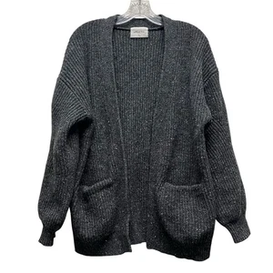 Cárdigan Aritzia Wilfred Free 100 % lana merino desenrollable para mujer XS gris especificaciones - Imagen 1 de 12