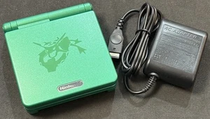 Game Boy Advance SP IPS GBA Console w/ V5 IPS Laminated Rayquaza Fast Ship - Picture 1 of 6