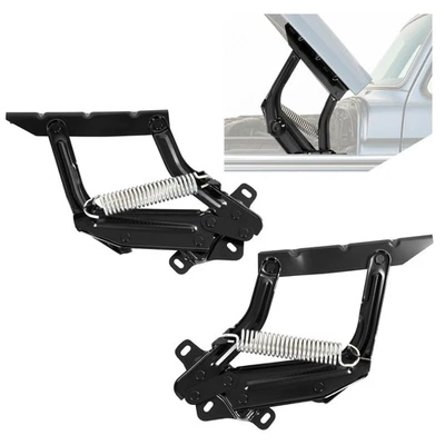 Hood Hinges Driver +Passenger Side For 1973-1979 Ford F100 F150 F250 F350 Bronco Foto 1 de 4