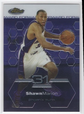 #5 2002-03 Topps Finest Shawn Marion Phoenix Suns Foto 1 de 2