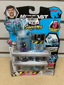 Mr Beast Lab Swarms Test Tube Lab 5 Pack w/ Ultra Rare Panther Sealed - Picture 1 of 3