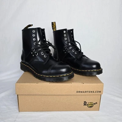 Dr. Martens 1460 ботинки мужские 9 женщин 10 оборудование черный новый в коробке - Изображение 1 из 4