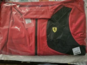 New Puma Ferrari Formula 1 F1 Peroni Softshell Jacket Red/Black Size XX Large - Picture 1 of 7