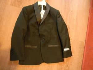 WD-NY Boys Size 6 Black Suit Jacket New with Tags!  - Picture 1 of 1