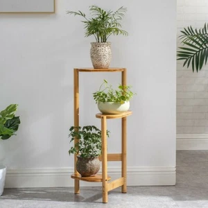 Solid Wood Plant Pot Stand for Indoor and Outdoor SKU 35007 - Picture 1 of 8