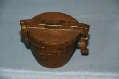 série de poids pile à poids ancienne - Photo 1/4