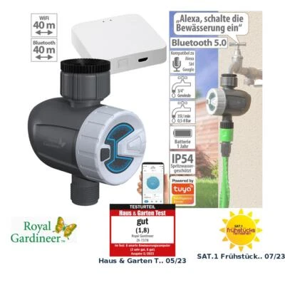 Smarter programmierbarer Bewässerungscomputer mit WLAN-Gateway & App - Bild 1 von 4
