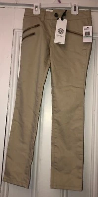 Jessica Simpson Girls Deyn Moto Skinny Khakis Chinos Size 8 NWT - Image 1 of 3