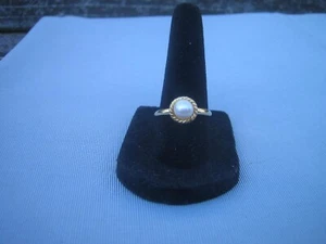 Honora 925 Silver White Pearl Ring Size 7 - Picture 1 of 1