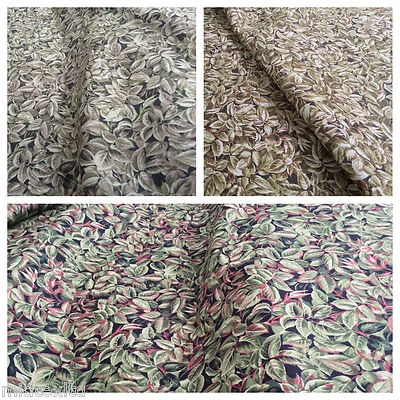 44" Leaf Print 100% Cotton Fabric Craft Dressmaking Patchwork Midtex M301 F953