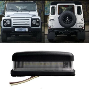 LED Number Licence Plate Lights For Land Rover Defender 90 110 Series 2 3 Puma - Picture 1 of 3