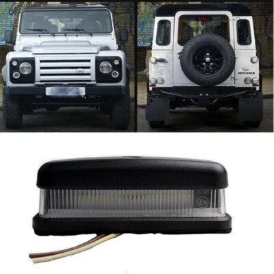 IRONWALLS Luci targa numero led per Land Rover Defender 90 110 serie 2 3 Puma