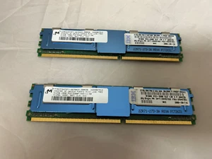 IBM 39M5782 1 GB kit (2x 512 MB) PC2-5300 667 MHz ECC Chipkill DDR2 FBDI 39M5781 - Picture 1 of 1