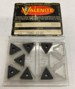 (7 pcs) Valenite TNMG 332E Grade: V01 Carbide Inserts - Picture 1 of 1