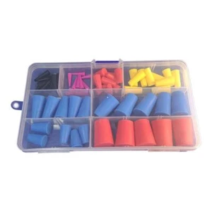 100Pcs Tapered Protective Plug Assortment Kit - Picture 1 of 5