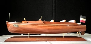 Mercedes-Benz Vitrinenmodell "Autoboot" aus Holz. Selten aus Mercedes Oldtimer Mitte - Bild 1 von 17